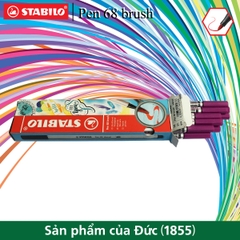 Hộp 10 cây bút lông màu STABILO Pen 68 brush (PN68BR/10)