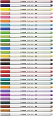 Bộ bút lông màu STABILO Pen 68 brush (19 màu)