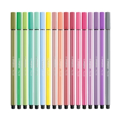 Bộ 17 Bút lông màu STABILO Pen68 1.0mm