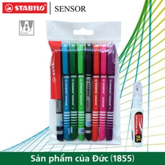 Bộ 8 bút kim STABILO SENSOR F 0.3mm