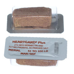 Heartgard plus Brown (Dog 22.5-44kg) - Thuốc phòng giun tim, giun tròn cho chó