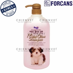 Dầu gội Olive ForBis 750ml - dầu tắm cho chó con và mèo con