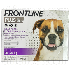 Frontline plus dog 20-40kg - Thuốc phòng và trị ve, bọ chét trên chó