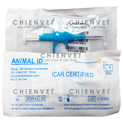 Animal ID (Microchip cho động vật)  ISO 11784/11785 (1.4 x 8mm)