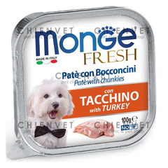 Pate cho chó - Monge Fresh Turkey 100gr
