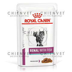 Royal Canin Renal with fish 85g - thức ăn hỗ trợ thận cho mèo