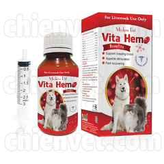 Vita Hem 100ml - hỗ trợ điều trị thiếu máu cho chó mèo