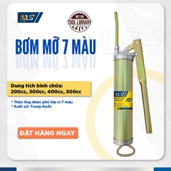 Bơm mỡ 7 màu LS+ , dung tích 200cc -300cc- 400cc - 500cc