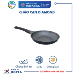 Chảo Diamond dùng cho các loại bếp (Cạn) - KFP-20DI
