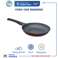 Chảo Diamond dùng cho các loại bếp (Cạn) - KFP-26DI