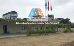 Nhà lắp ghép điều hành công trường tại Cổ Nhuế - Hà Nội