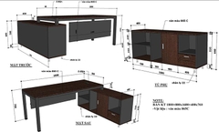 Bàn Lãnh Đạo F19-160M1