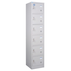 Tủ Locker 6 Ngăn Dọc TU986