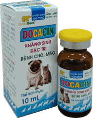 Rx-DOCACIN (10 ML/LỌ) THÚ CƯNG-Thuốc kê đơn