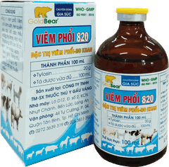 Rx-VIÊM PHỔI 820 (100 ML/LỌ)-Thuốc kê đơn