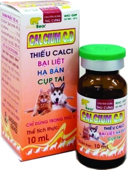 CALCIUM C.D (10 ML/LỌ) THÚ CƯNG