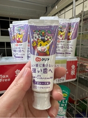 Kem đánh răng trẻ em sunstar - nho