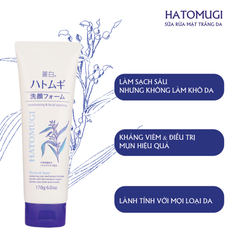 Sữa rửa mặt Hatomugi 170g