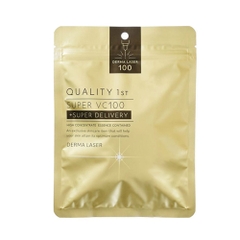 Mặt nạ dưỡng da chuyên sâu Quality 1st Super VC100 Derma Laser Vàng - Se khít lỗ chân lông
