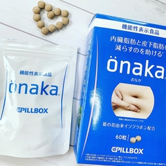 Viên Uống Giảm Mỡ Bụng Onaka Pillbox Nhật Bản 60 viên