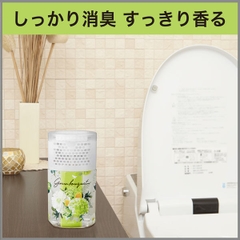 Hộp khử mùi toilet cao cấp Iris 400ml (hương hoa cỏ)