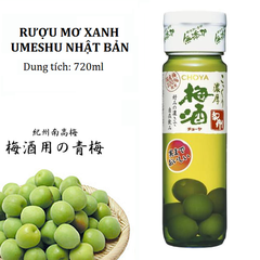 Rượu mơ xanh Choya Umeshu Kishu 720ml