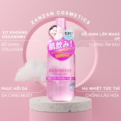 Xịt khoáng Collagen Hadanomy 250ml