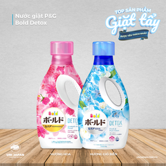 Nước giặt Bold Detox hương hoa xanh 850g