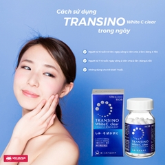 Viên uống trắng da Transino White C Clear 120v - Nhật Bản