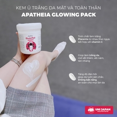 Kem ủ trắng da Apatheia Glowing Pack 500g