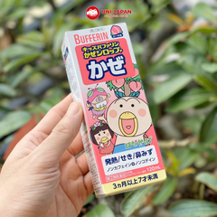 Siro trị cảm cúm Bufferin vị đào 120ml