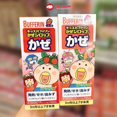 Siro cảm cúm cho bé Bufferin vị dâu 120ml