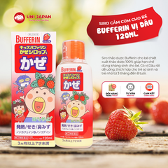 Siro cảm cúm cho bé Bufferin vị dâu 120ml