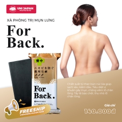 Xà phòng trị mụn lưng For Back
