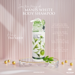 Sữa Tắm Trắng Da White Body Shampoo Manis Trà Xanh