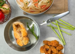 Chảo inox 316 liền khối 5-ply Premium Kaiyo - thành cao, size 26cm