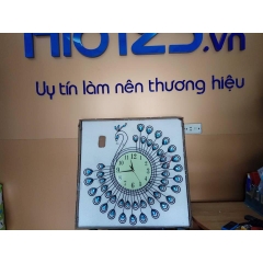 Đồng hô trang trí công xanh JS01