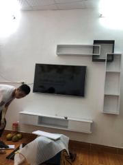 Kệ tivi treo tường 2 ngăn kéo hiện đại TV1394