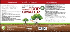 Phân bón Crop Smater giúp kích rễ và phục hồi tăng trưởng - 500ml