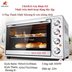 Lò nướng UKOEO 52l- HBD 5002