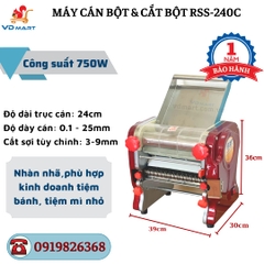 Máy cán bột, cắt bột RSS-240