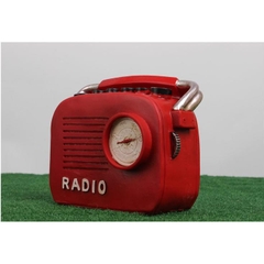 MÔ HÌNH CỔ ĐIỂN RADIO ĐỎ-DECOR ĐỘC ĐÁO-PHONG CÁCH CỔ ĐIỂN