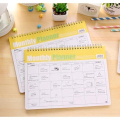 Sổ kế hoạch Monthly planner