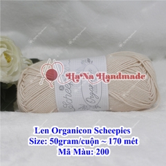 Len Organicon Scheepies 50g/c ~ 170 mét