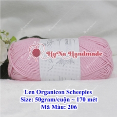 Len Organicon Scheepies 50g/c ~ 170 mét
