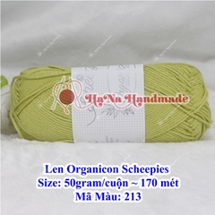 Len Organicon Scheepies 50g/c ~ 170 mét