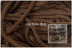 Sợi Cordy Maxi Craft Yarn trơn túi 330g khoảng 130m