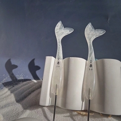 Kim móc Jinlan cán nhựa hình đuôi cá