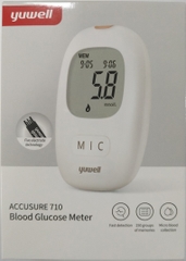 Máy đo đường huyết Yuwell Accusure 710 Tặng 50 Que và 50 kim