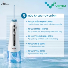 Máy tăm Nước Cầm Tay Maxcare M1Pro - Hàng Chính Hãng